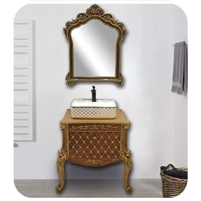 ست کابینت روشویی کاسپین مدل کاترینا به همراه آینه