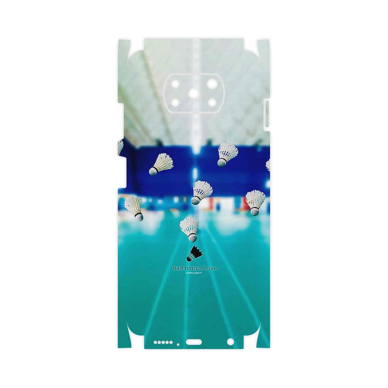 برچسب پوششی ماهوت مدل Badminton-FullSkin مناسب برای گوشی موبایل شیائومی Poco X3 Pro