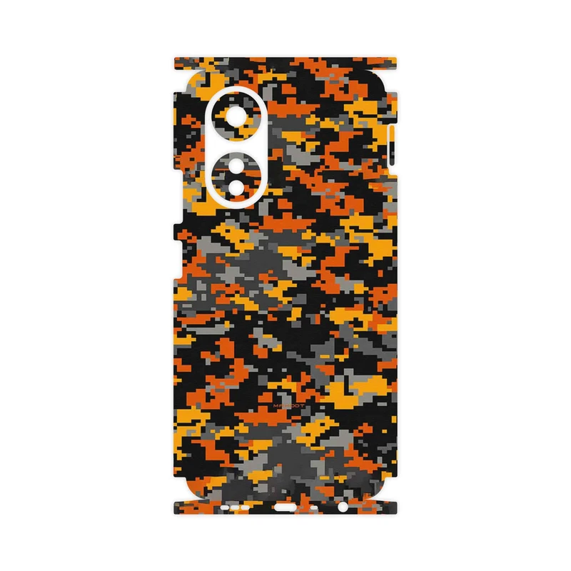 برچسب پوششی ماهوت مدل Army_Autumn_Pixel-FullSkin مناسب برای گوشی موبایل اپو A58 4G