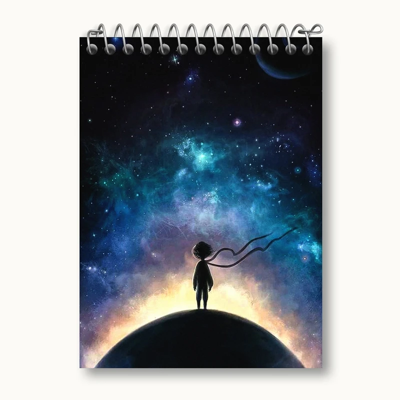 دفتر یادداشت 50 برگ خندالو مدل شازده کوچولو کد 1836