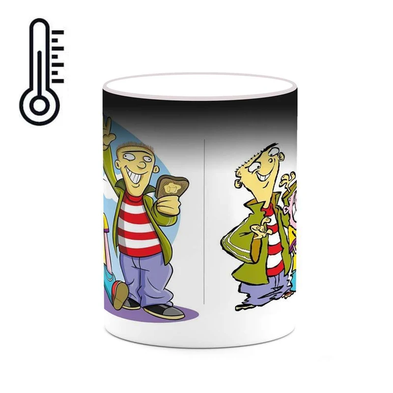 ماگ حرارتی کاکتی مدل کارتون Ed, Edd N Eddy کد mgh22585