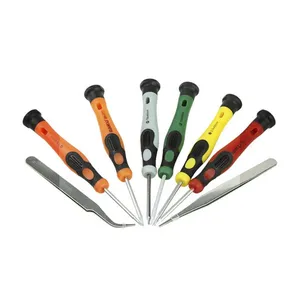 مجموعه 6 عددی پیچ گوشتی باکو مدل BK-8700 به همراه دو عدد پنس