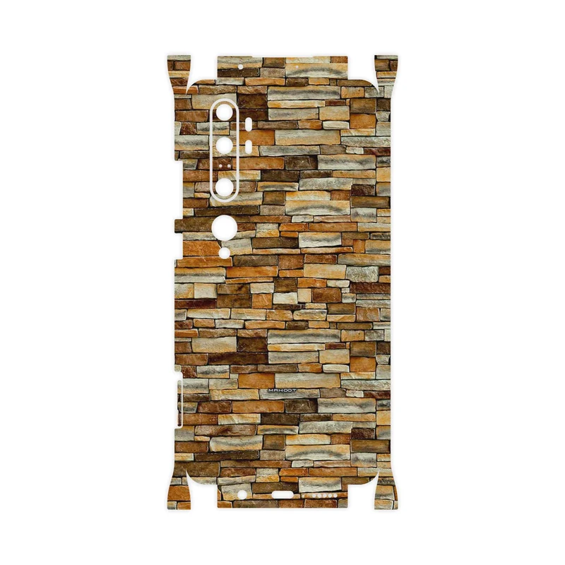 برچسب پوششی ماهوت مدل brickwall-FullSkin مناسب برای گوشی موبایل شیائومی Mi Note 10 Pro