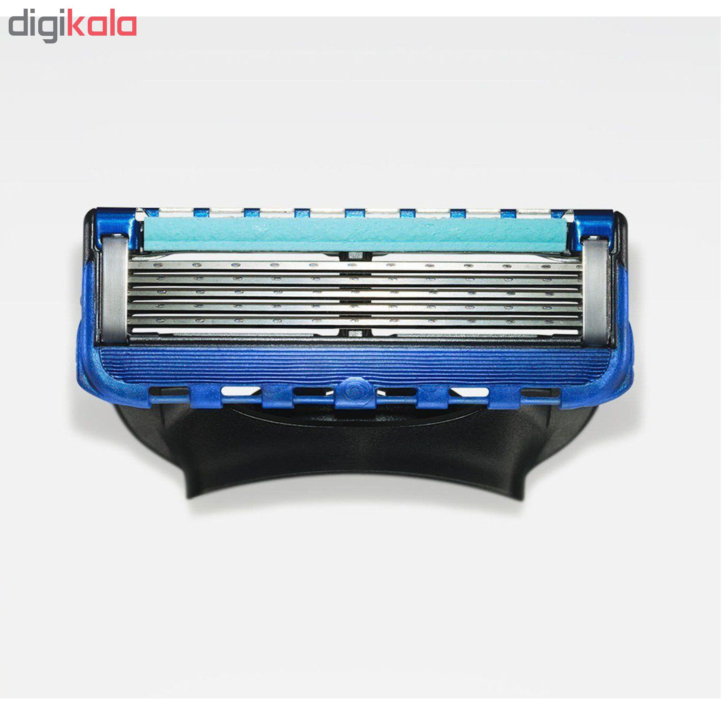 تیغ یدک ژیلت مدل Fusion Proglide بسته 4 عددی