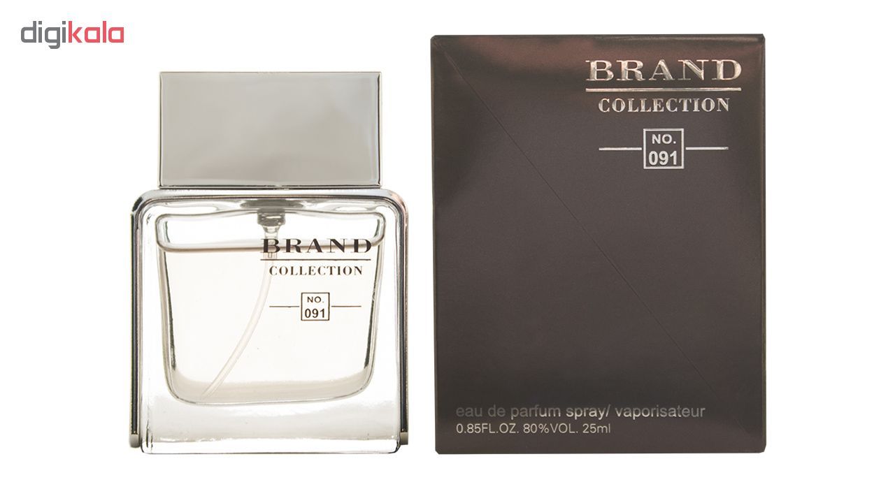 عطر جیبی مردانه برند کالکشن مدل 091 ایفوریا حجم 25 میلی لیتر -  - 2