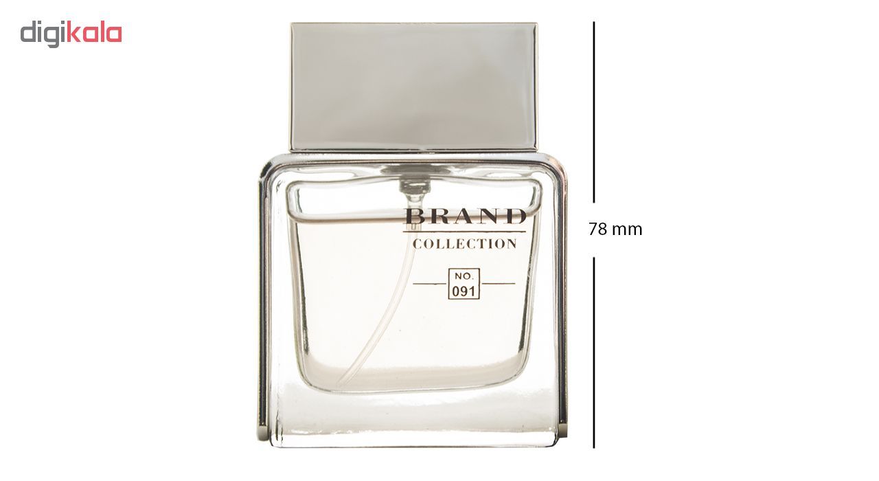 عطر جیبی مردانه برند کالکشن مدل 091 ایفوریا حجم 25 میلی لیتر -  - 3