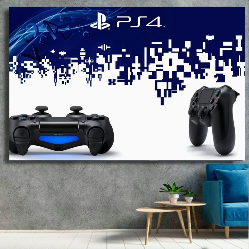 تابلو بوم طرح دسته بازی پلی استیشن PS4 مدل SDB1806