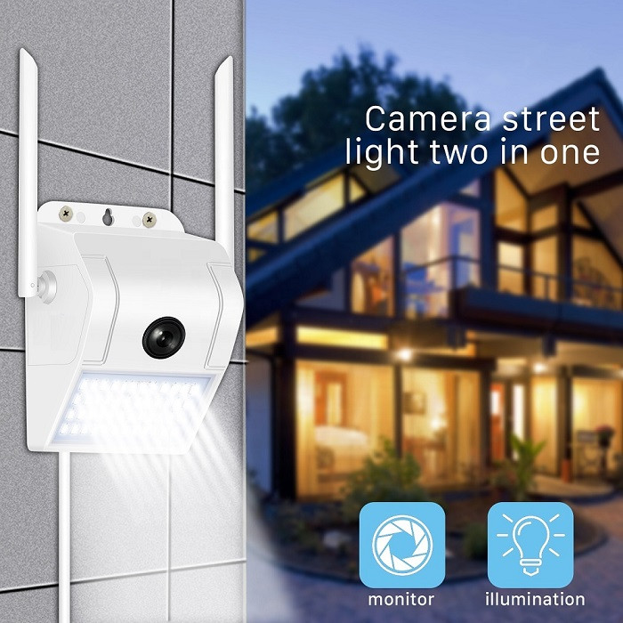 دوربین مداربسته تحت شبکه بی سیم مدل Warmlight-Wifi-2MP 1
