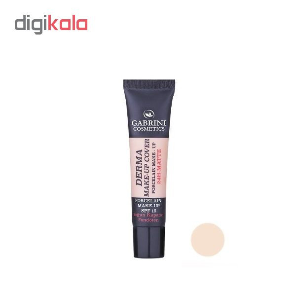 کرم پودر گابرینی مدل Derma شماره 102حجم 40 میلی لیتر کرم پودر گابرینی مدل Derma شماره 102حجم 40 میلی لیتر