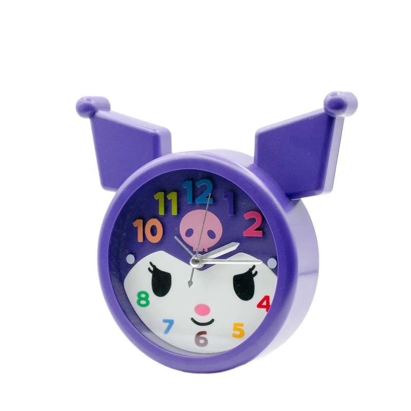 ساعت دیواری و رومیزی کودک مدل کرومی قطر 13سانتی متر