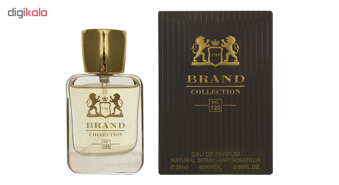 عطر جیبی مردانه برند کالکشن مدل 120 حجم 25 میلی لیتر -  - 2