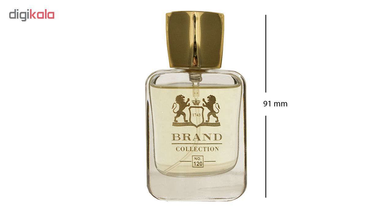 عطر جیبی مردانه برند کالکشن مدل 120 حجم 25 میلی لیتر -  - 3