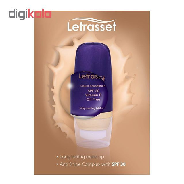 کرم پودر لتراست مدل Liquid Foundation شماره 2 حجم 35 میلی لیتر