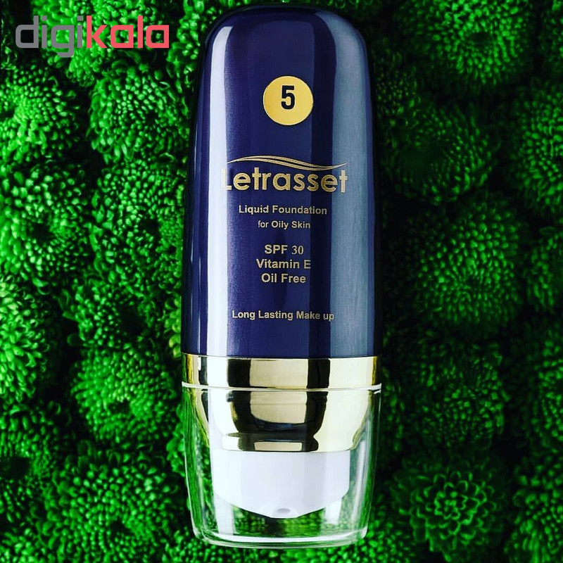 کرم پودر لتراست مدل Liquid Foundation شماره 5 حجم 35 میلی لیتر