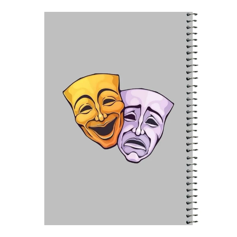 دفتر مشق 80 برگ اس جی مدل تئاتر   