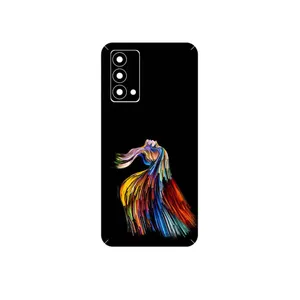 MAHOOT Rainbow Hair Digital Art Cover Sticker for Realme GT Master