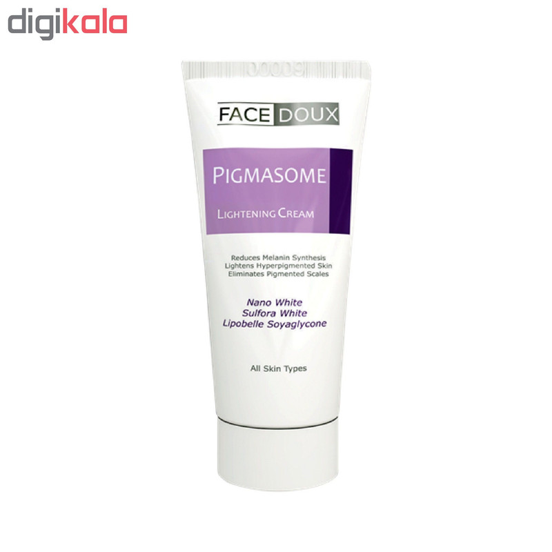 کرم ضد لک فیس دوکس سری pigmasome مدل Face And Neck حجم ۳۰ میلی لیتر