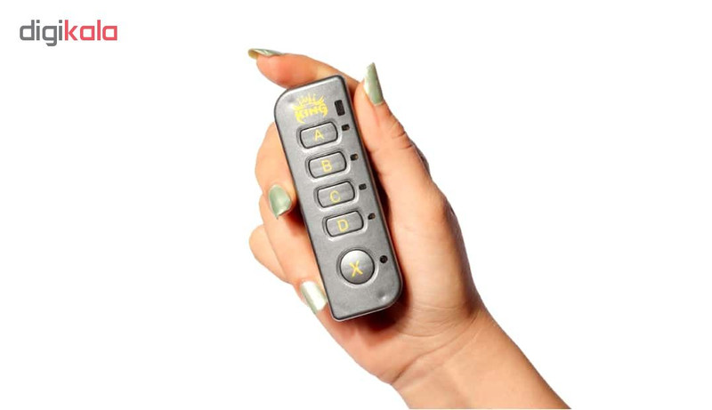 ریموت و گیرنده کینگ مدل K 16 بسته 8 عددی