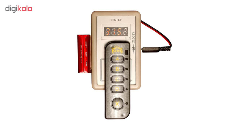 ریموت و گیرنده کینگ مدل K 16 بسته 8 عددی
