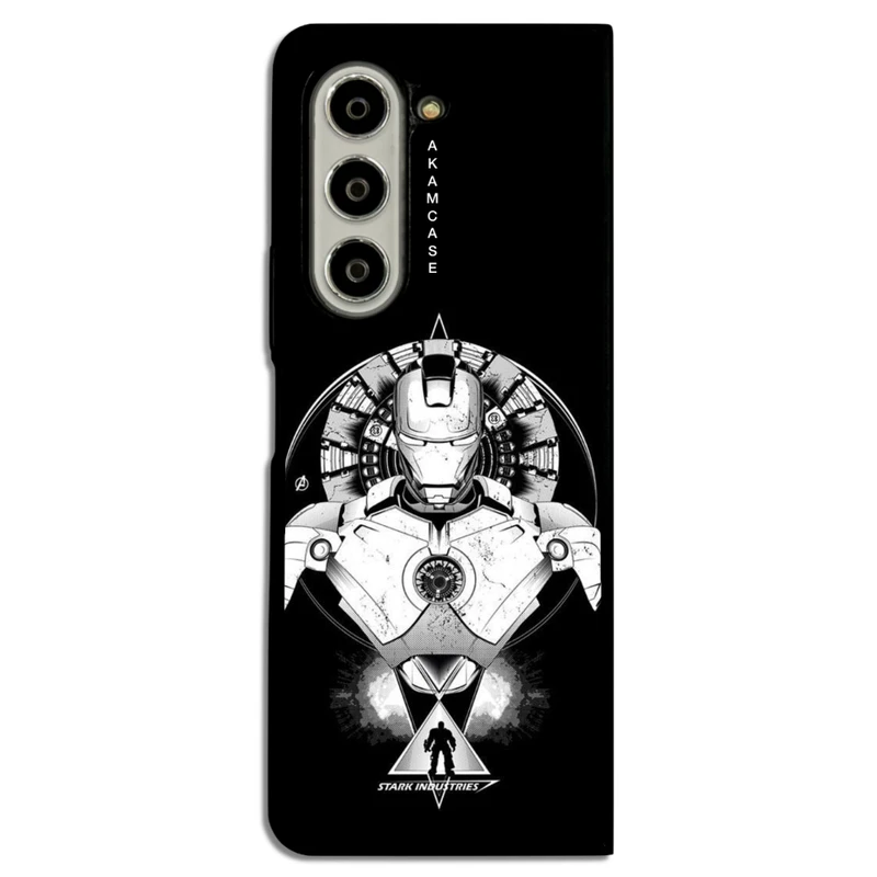 کاور آکام مدل AMCWSGZFOLD5-IRON MAN12 مناسب برای گوشی موبایل سامسونگ Galaxy Z Fold 5