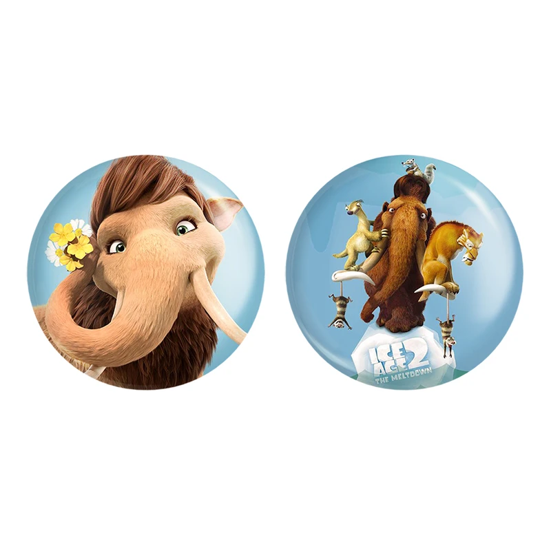 مگنت خندالو طرح عصر یخبندان کد 19091903 مجموعه 2 عددی