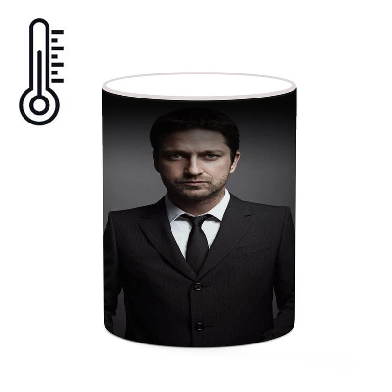 ماگ حرارتی کاکتی طرح جرارد باتلر Gerard Butler مدل mgh26033