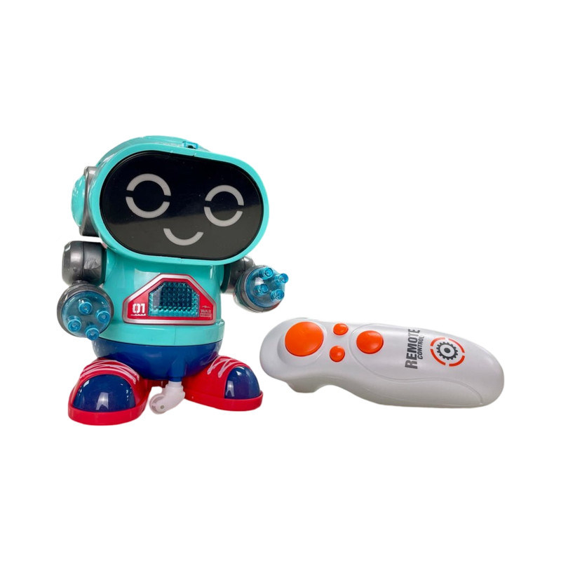 ربات کنترلی مدل موزیکال چراغدار طرح Dancing Robot