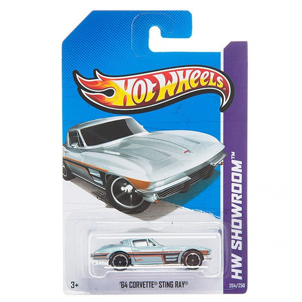 ماشین بازی متل سری Hot Wheels مدل 64Corvette Sting Ray کد X1973