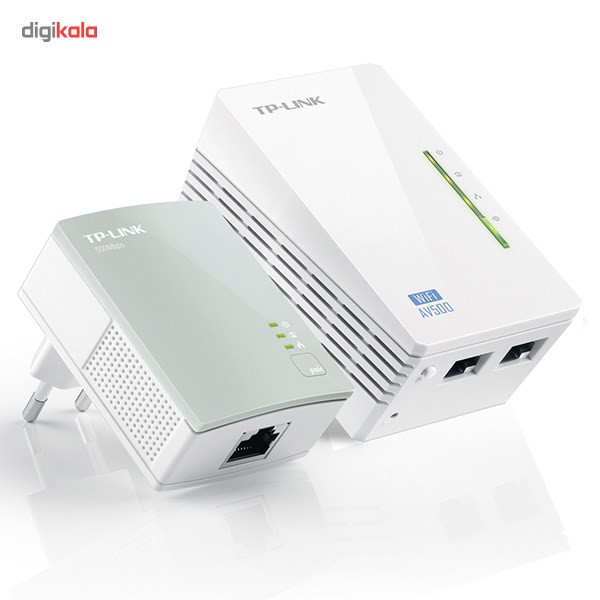 کیت آداپتور پاورلاین و گسترش دهنده بی‌سیم تی پی-لینک مدل TL-WPA4220KIT