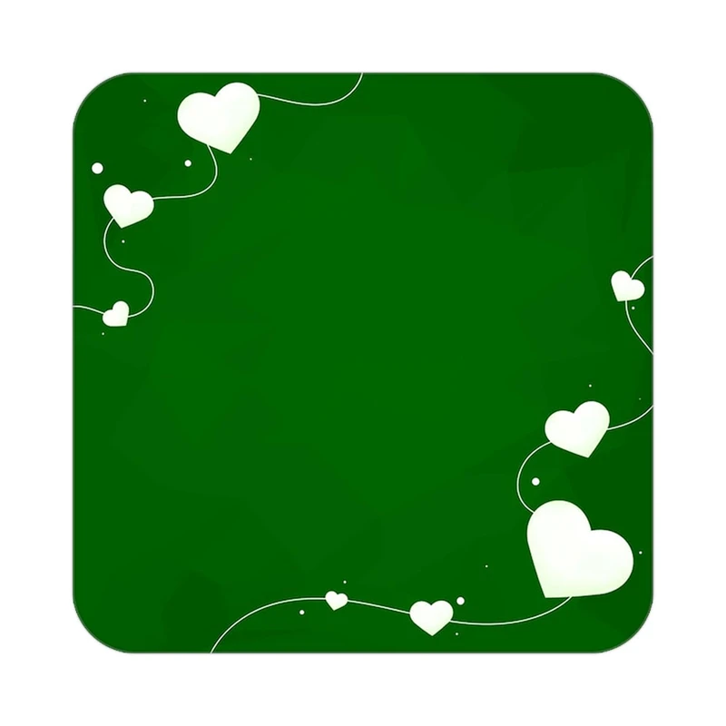 زیر لیوانی کاکتی طرح عاشقانه مدل mp40900