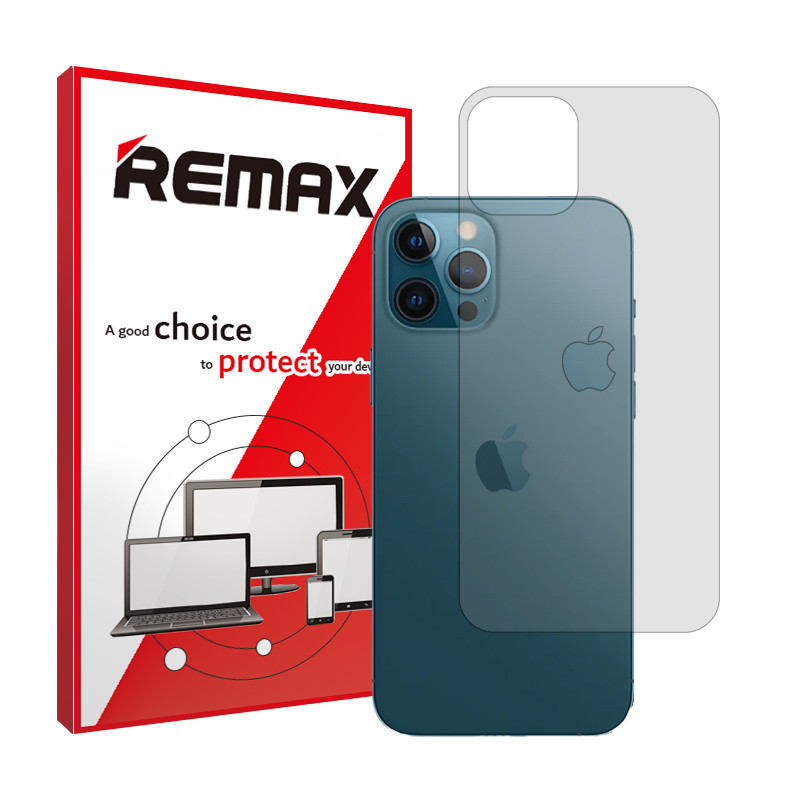 محافظ پشت گوشی شفاف ریمکس مدل HyGEL مناسب برای گوشی موبایل اپل iPhone 12 Pro Max