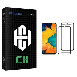 Ricomm CH glass Screen Protector For Samsung Galaxy A30 Pack Of 3