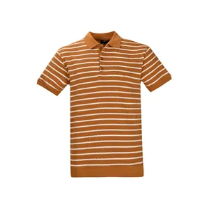 پولوشرت آستین کوتاه مردانه بادی اسپینر مدل 3561 کد 1 رنگ خردلی