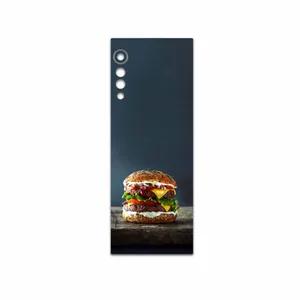 MAHOOT Hamburger Cover Sticker for LG Velvet 5G
