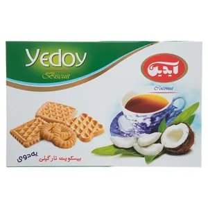 بیسکویت با طعم نارگیل یه دوی آیدین مقدار 330 گرم