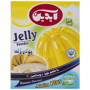 پودر ژله موز آیدین مقدار 100 گرم