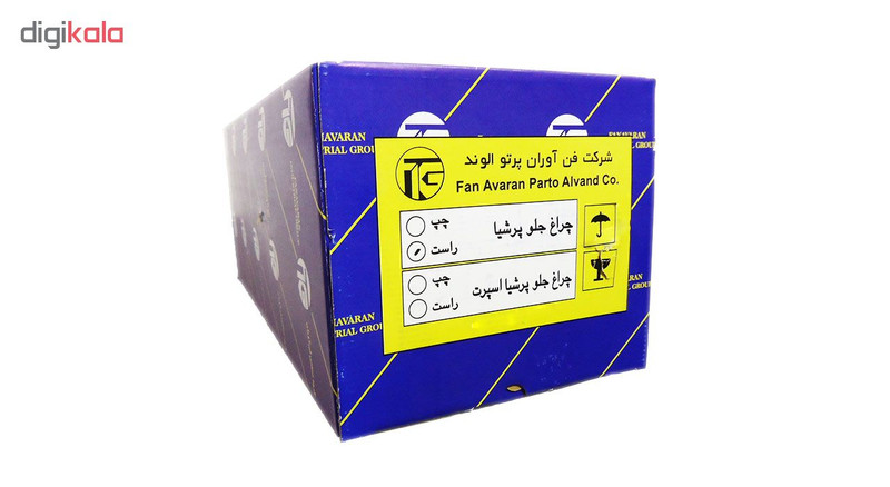 چراغ جلو راست خودرو فن آوران پرتو الوند مدل PLP512 مناسب برای پژو پارس 3 در وبزینر چراغ جلو راست خودرو فن آوران پرتو الوند مدل PLP512 مناسب برای پژو پارس