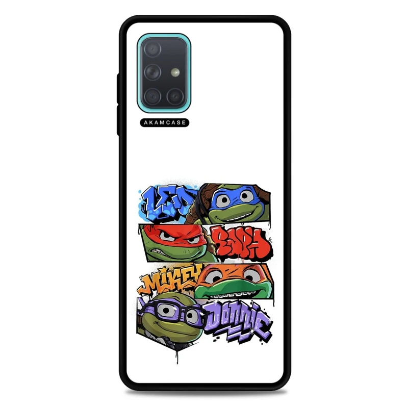 کاور آکام مدل AMC-WSGA71-NINJA TURTLES11 مناسب برای گوشی موبایل سامسونگ Galaxy A71
