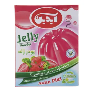 پودر ژله توت فرنگی آیدین مقدار 100 گرم