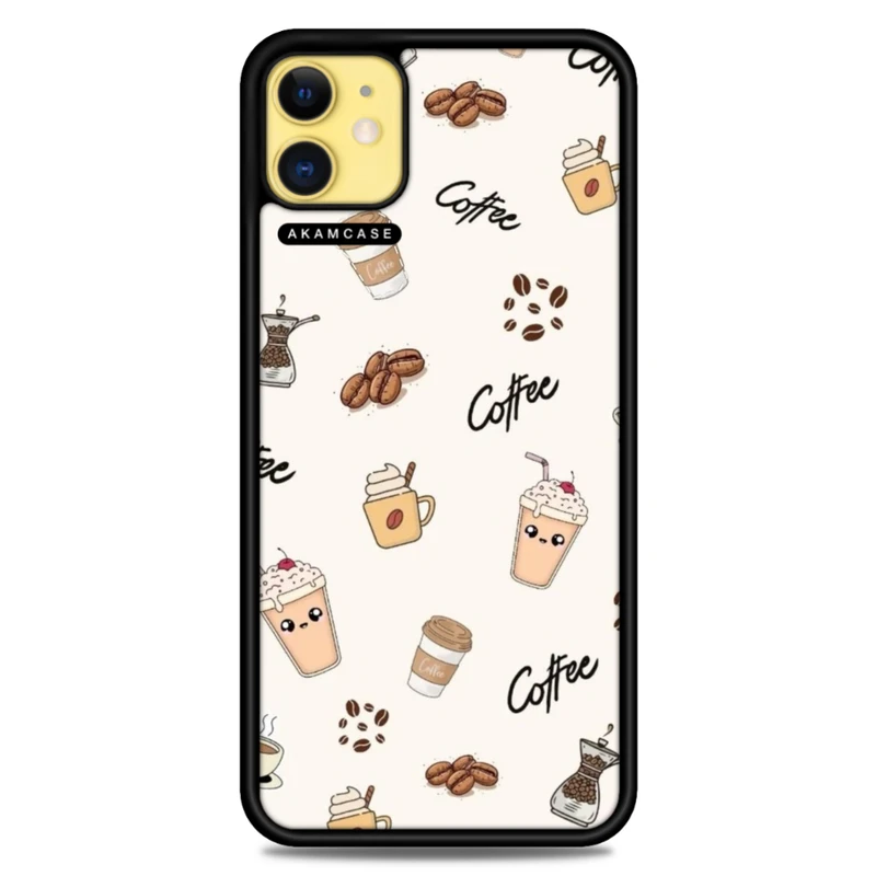 کاور آکام مدل AMC-WA11-COFFEE-5 مناسب برای گوشی موبایل اپل iPhone 11