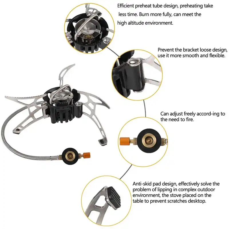 سرشعله سفری مدل lanshan