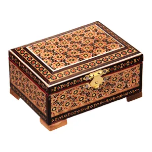 جعبه جواهرات خاتم کاری کد 1-70009
