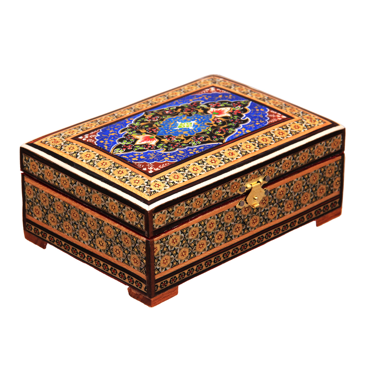 جعبه جواهرات خاتم کاری کد 1-70085
