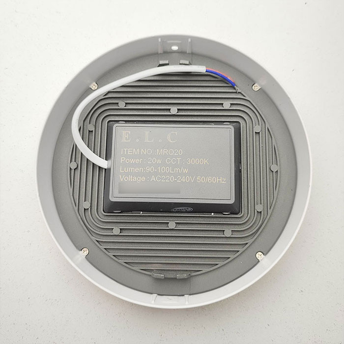 چراغ روکار ال ای دی 20 وات ای ال سی مدل گرد اسلیم