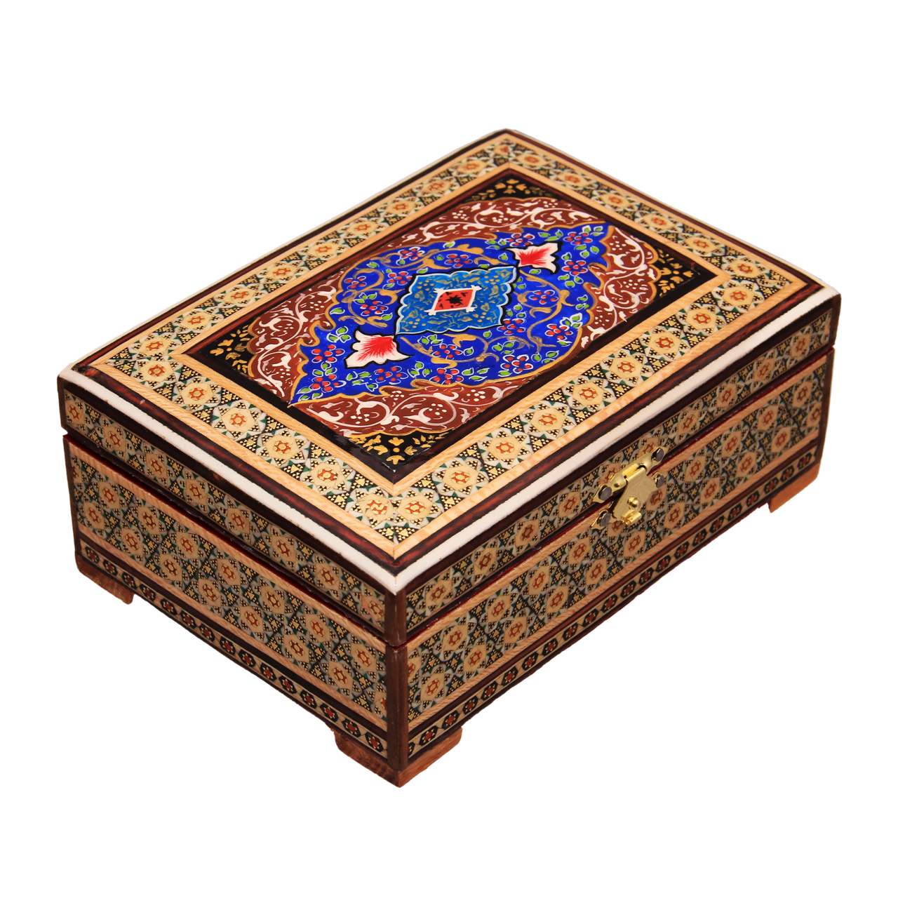 جعبه جواهرات خاتم کاری کد 5-70085