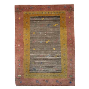 گبه دستباف یک و نیم متری کد 677