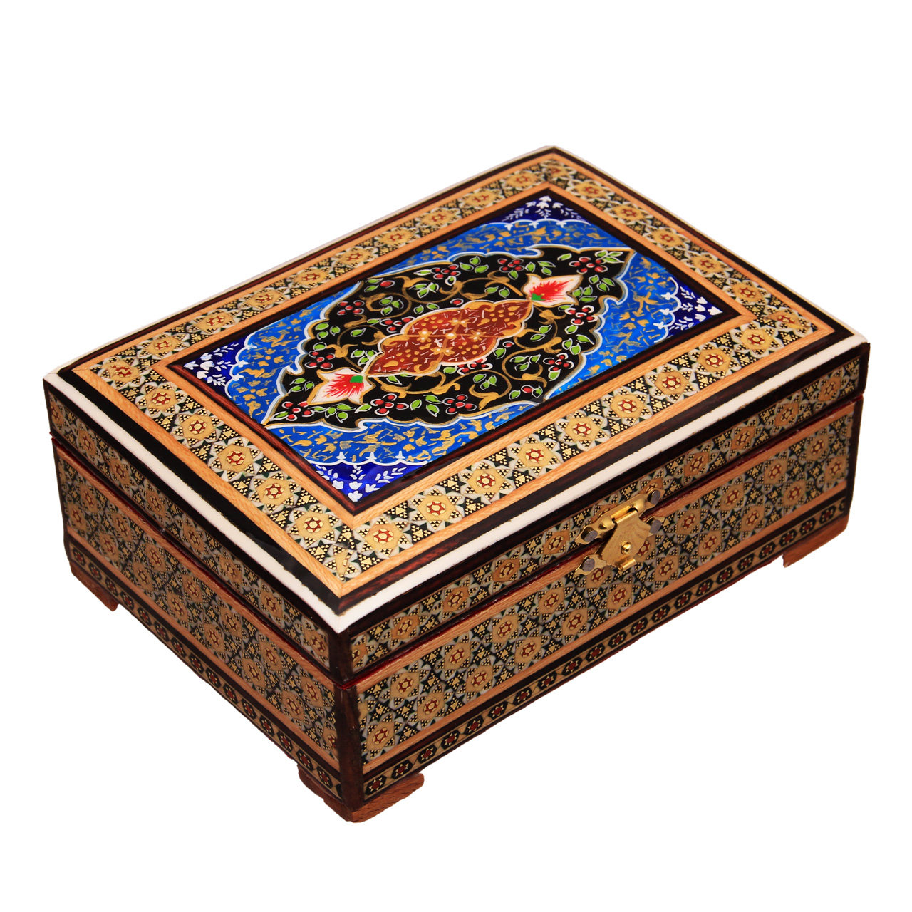 جعبه جواهرات خاتم کاری کد 7-70085