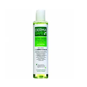 شامپو سر و بدن درماسیف مدل Acne Derm حجم ۲۰۰ میلی لیتر