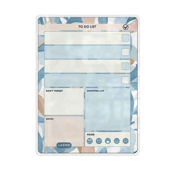 تخته وایت برد لاژید مدل پلنر کد TO-DO-LIST سایز 20*30 سانتی متر