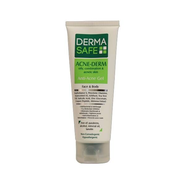 ژل ضد جوش درماسیف مدل Acne Derm حجم ۷۵ میلی لیتر -  - 1